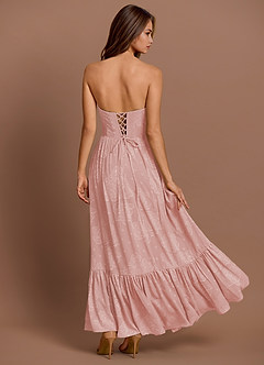 Maxi jurk Lydia Poederroze image2