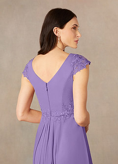 Azazie Janie Final Sale Tahiti Mermaid Lace Dress image5