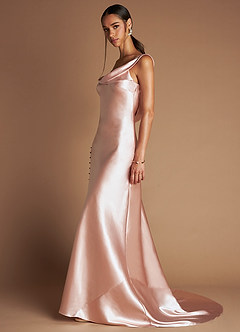 Belle Maxi Klänning Blush Pink image5