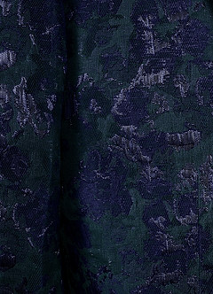 front Joseph Dunkelmarine Formelles Jacquard-Smokingjackett mit spitzem Revers