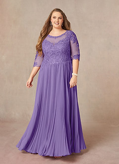 Azazie Corinne Kleider für die Brautmutter A-Linie Pailletten Chiffon Kleid Tahiti image8