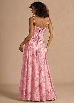 Isaura Rosado Vestido largo image2