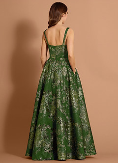 Arielle Matcha Green Maxi Dress image2