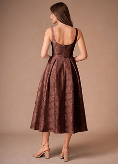 Midi jurk Briac Mocha Coco image2
