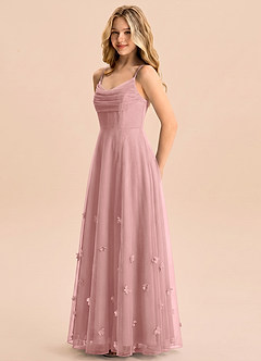 front Azazie Gia Junior Formal Dress