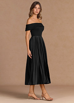 Nyx Black Midi Dress image4