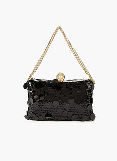 front Pochette con paillettes