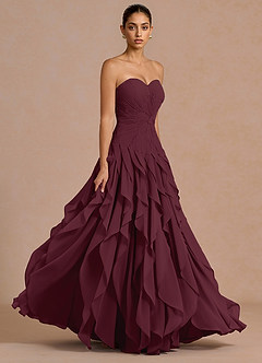 Ryselle Wine Maxi Dress image5