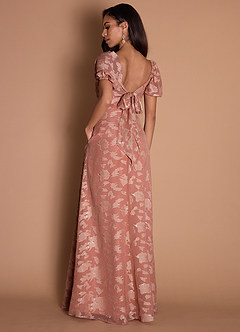 Tonia Peach Blush Maxi Dress image2