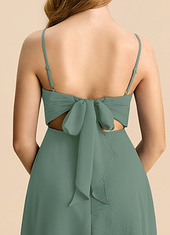 Azazie Shale Klä av A-Line i Chiffong Rosett image6