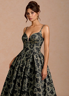 Vestido Negro Midi Corisande image6