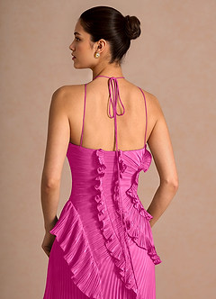 Robe Maxi Rose Vif Hatsu image6