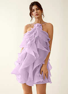 Oliamagn Lila Minivestido de tul con volantes image4
