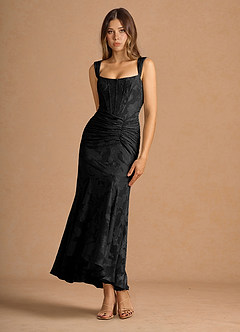 Vestido Negro Largo Tiana image4