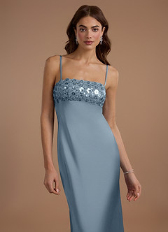 suknia Niebieski Pudrowy Maxi Narah image2