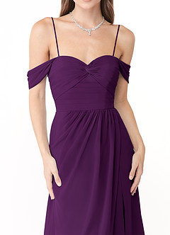 Azazie Millie Final Sale Agave A-Line Sweetheart Neckline Chiffon Convertible Dress image3