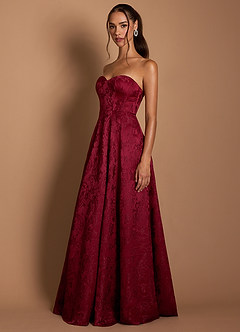 Lue Dark Raspberry Maxi Dress image4