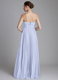 Azazie Mariana Suknie dla druhen Linia A Bez ramiączek Szyfon Do ziemi Sukienka image7