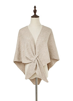 front châle en pashmina