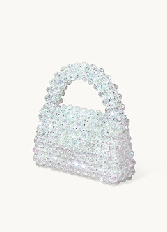 front Borsa con perline acriliche