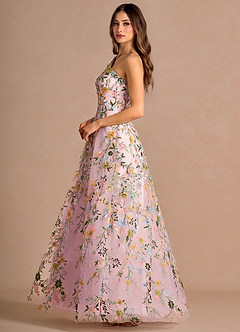 Maribel Candy Pink Maxi Dress image5