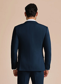 front William Navy Blue Comfort Blend  Suit Jacket