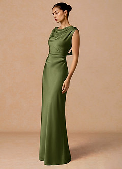 Evarine Olive Maxi Dress image4
