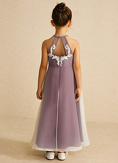 Azazie Ladybug Flower Girl Klänningar Klänning A-Linje i Organza Spets image5