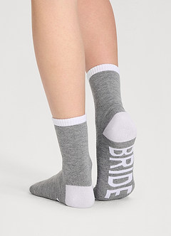 front Bride & Bridesmaid Bachelorette Party Gift Socks