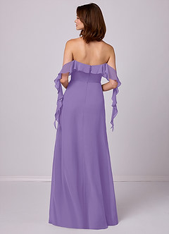 Barbie ♥ Azazie Bridesmaid Dresses Tahiti A-Line Off the Shoulder Chiffon Convertible Dress image6