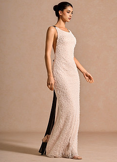 Scylla Champagne Maxi Dress image5