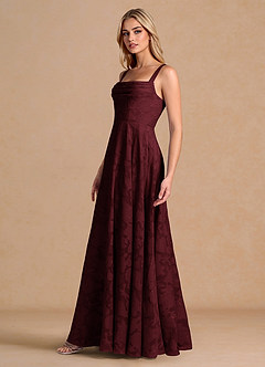 Kinneret Wine Maxi Dress image7