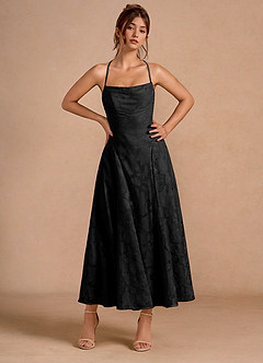 Irelia Black Maxi Dress image3