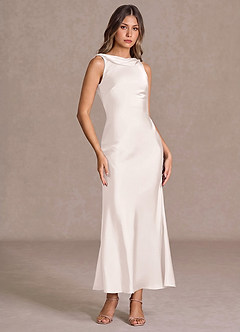 Cyanee Cream Maxi Dress image4