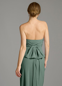 Azazie Ailanie Jurken voor bruidsmeisjes Jurk van Chiffon met Zeemeermin Strapless Zeemos image7