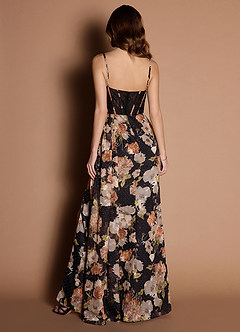 Riley Black Multi Maxi Dress image5
