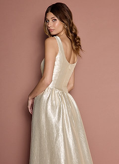 Robe Longue Crème Kelly image3