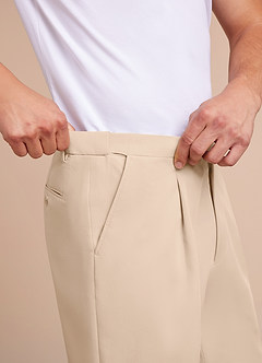 front Owen Lightweight Tailored Classic Regular Dress Shorts