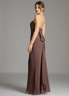 Azazie Ailanie Final Sale Bermuda Mermaid Strapless Chiffon Dress image6