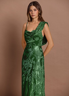 Maxi jurk Briseis Jager Groen image6