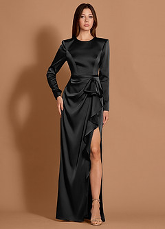 Spencer Black Maxi Dress image1
