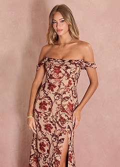 Eilie Vintage Bloom Maxi Dress image3