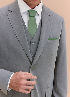 front Matte Satin Pocket Square