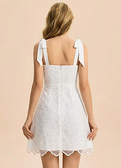 front Azazie Elodie Junior Formal Dress