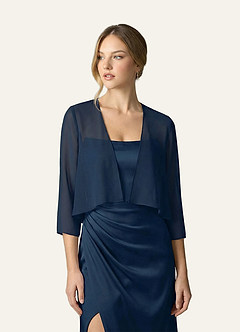 Azazie Matching Color Fisher Chiffon Wrap