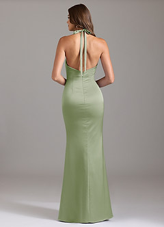 Vestido Salvia Polvoriento Largo Valerie image2
