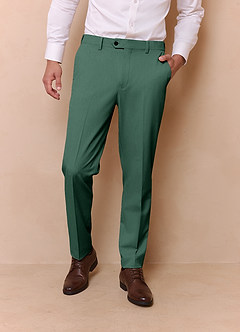 front James Eucalyptus Structured Stretch Dress Pants