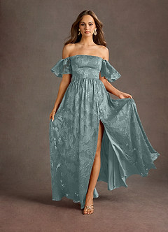 Airelle Powder Blue Maxi Dress image5