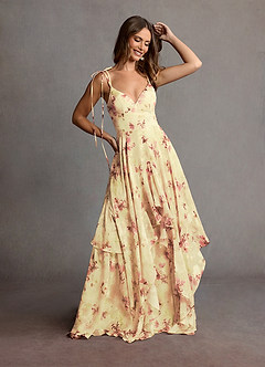 Vestido Amarillo Claro Largo Harmony image3