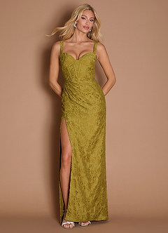 Vestido Honey Bronze Largo Donna image4